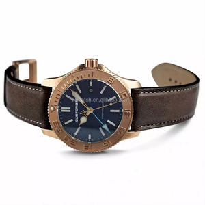 Reloj de Lujo GMT para Hombre, Caja de Bronce, Automático, Superluminoso, Mecánico - Product Image 2