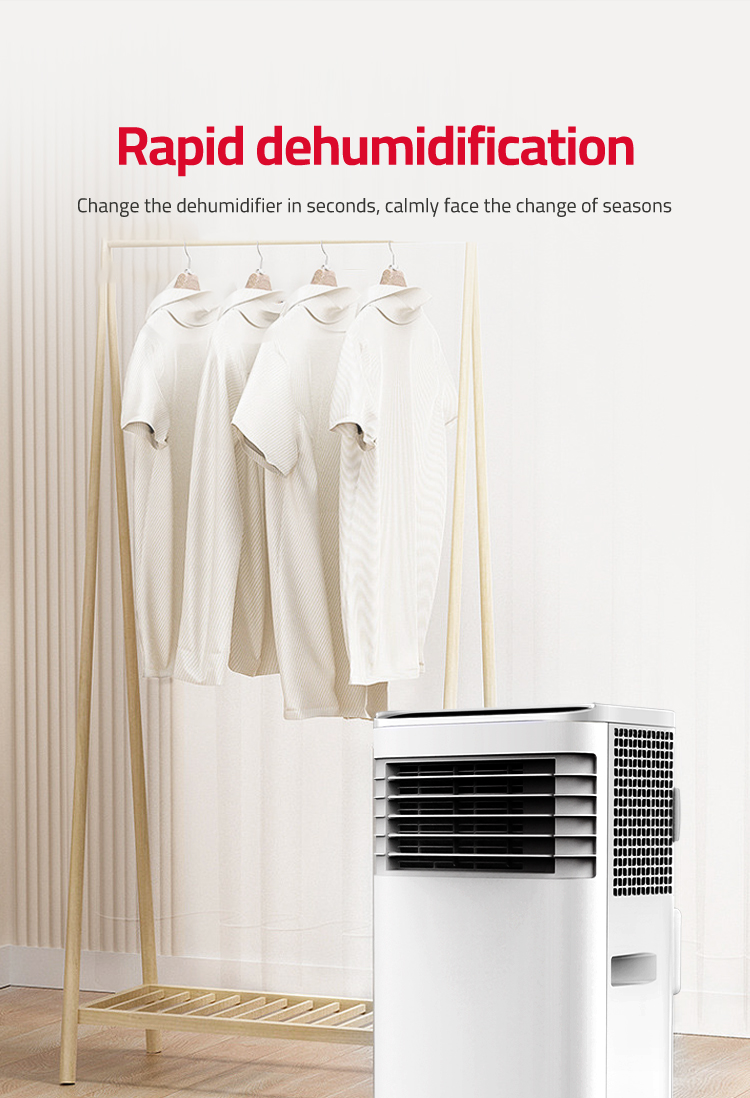 UnitedStar Stock Portable air Conditioner 7000btu Cooling Compressor Mobile square air Conditioner for House Room