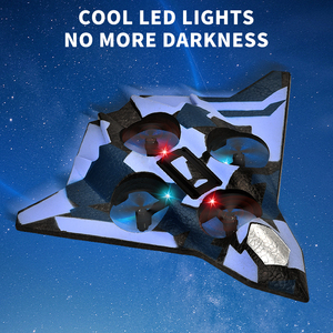 Wyl Chất Lượng Cao Trẻ Em Của Điều Khiển Từ Xa Máy Bay Chiến Đấu Bọt Tàu Glider Diễn Viên Đóng Thế <span class=keywords><strong>Quadcopter</strong></span> 2.4Ghz RC Bay Không Người Lái Đồ Chơi Cho Bé Trai - Product Image 2