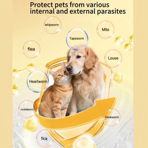 Compléments nutritionnels pour animaux de compagnie, comprimés contre les puces et les tiques pour chiens, renforcent le système immunitaire avec des vitamines et des minéraux pour toutes les races - Product Image 3