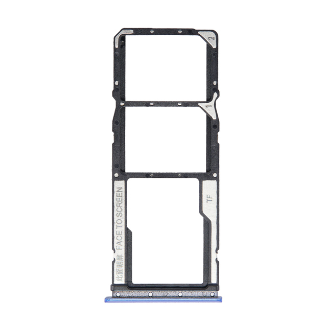 Mobile Phone Dual Sim Card Tray Holder for Xiaomi Redmi Note 9 4G SIM Card Slot Reader Replacement