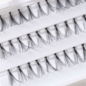 Wholesale Chicken Claw Hair Planting False Eyelashes 5P Glue <b>Cluster</b> and Single <b>Cluster</b> Artificial Fiber Eyelash Extensions - Product Image 2