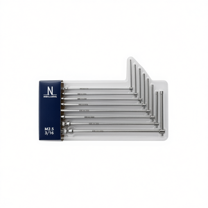 Hex Keys <b>Set</b> 276 <b>Pc</b> Ec Se8 Metric And Imperial Size L Type With Ball End For Precision Mechanical Repair - Product Image 3