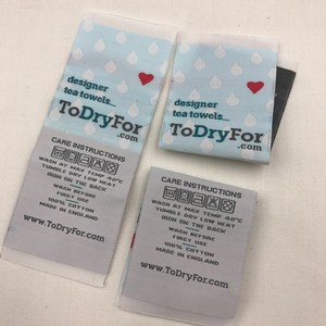 Tùy Chỉnh Mềm Satin Quần Áo Tư Nhân Dệt Nhãn Giá Rẻ T-Shirt May Chính Cổ Nhãn Thẻ - Product Image 3