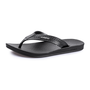 Sandales pour hommes LUOFU en PVC, tongs plates à plateforme, tongs de plage - Product Image 5