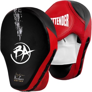 Curved Artificial Leather Durable Boxing Pads and Focus Mitts with Hook and Jab Target MMA <b>Kickboxing</b> Gear Fitness Equipment - Product Image 1