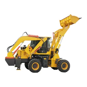 China's best loader manufacturer multi-function loader excavator loading dual purpose loader