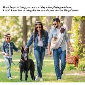 Transportín Ajustable de Nailon para Mascotas Pequeñas, Manos Libres, con Uso en Múltiples Escenarios y Características de Seguridad y Comodidad - Product Image 6
