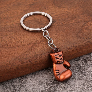 Men's Fitness Boxing Bottle Opener Keychain Pendant Glove <b>Key</b> 3D Zinc Alloy Waterproof Fighting - Product Image 3