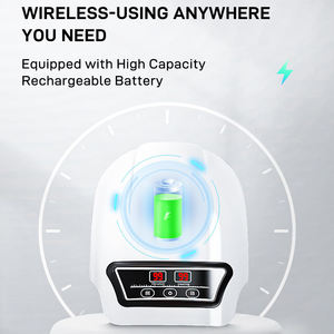 ผ้าพันเข่าแบบชาร์จไฟได้พร้อมเครื่องนวดเข่าแบบให้ความร้อนด้วยไฟ LED ผ้าพันเข่าแบบให้ความร้อนพร้อมปรับอุณหภูมิและระบบสั่นสะเทือนได้ - Product Image 5