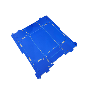 Có thể gập lại <span class=keywords><strong>PP</strong></span> sóng rỗng nhựa lưu trữ hộp kho nhựa Stackable chọn thùng cho quần áo giày lưu trữ hộp - Product Image 5