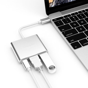 Hub USB-C <span class=keywords><strong>pour</strong></span> nouvel <span class=keywords><strong>adaptateur</strong></span> MacBook Pro 3.1 USB 3.0 avec <span class=keywords><strong>HDMI</strong></span> <span class=keywords><strong>VGA</strong></span> PD <span class=keywords><strong>pour</strong></span> un usage domestique - Product Image 4