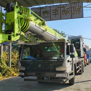 Zoomlion 80 Ton Hydraulic Truck <b>Crane</b> With Complete <b>Engine</b> And Hydraulic Pump Stable Heavy Duty Construction Lifting Equipment - Product Image 2