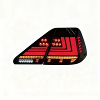 Feux arrière pour Lexus LS430 2001-2005 avec feux de jour LED modifiés et clignotants séquentiels