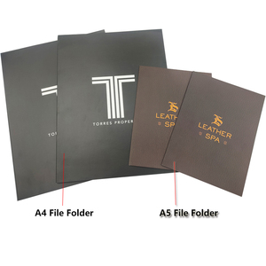 Tùy Chỉnh Độc Đáo Luxury Logo A4 <span class=keywords><strong>A5</strong></span> Tập Tin Giấy Trình Bày Thư Mục Với Danh Thiếp Khe Cắm Thư Mục - Product Image 2