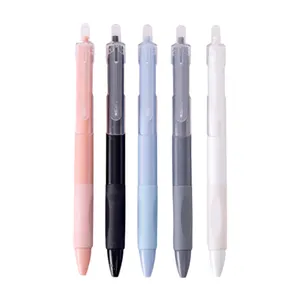 2023 قلم جيل 0.7 ملليمتر بالجملة لون أزرق قلم جيل لاختبار الصحافة من البلاستيك للأعمال الترويجية أقلام جيل