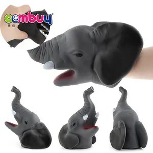 Animais fantoche de mão brinquedos fingir crianças brincam elefante