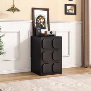 ตู้ด้านข้างทำจาก<span class=keywords><strong>ไม</strong></span>้เนื้อแข็งดีไซน์แบบนอร์ดิกหรูหราคอนโซลห้องทีวีห้องนั่งเล่นบุฟเฟต์สำหรับบ้านบาร์วิลล่า - Product Image 4