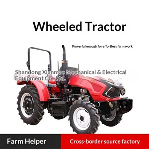 Tracteur agricole à quatre roues motrices Cross-Border Farmland Hills 504, motoculteur rotatif puissant à roues - Product Image 1