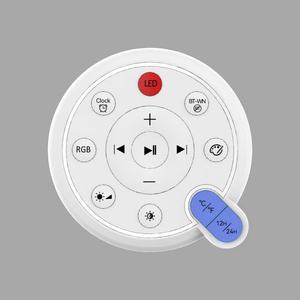 Lámpara Despertador Multifuncional de 10W con Simulación de Amanecer, Reloj Despertador con Pantalla Digital, Lámpara de Escritorio LED RGBW con Altavoz Bluetooth - Product Image 6