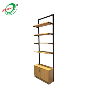 Giá để hàng gỗ Keway kiểu gondola với kệ nan và hộp đựng, kệ trưng bày đảo siêu thị, tủ trưng bày thực phẩm - Product Image 6