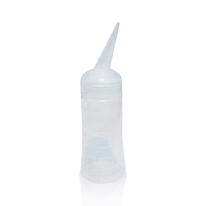 Applicateur de coloration capillaire de salon, flacon en plastique souple avec échelle pour la coloration des cheveux - Product Image 2
