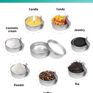 Latas de Aluminio Impresas con Adhesivos de Color Personalizables, con Tapa de Rosca, para Envasado de Cosméticos, Lociones y Pelucas, Materiales Reciclados - Product Image 6