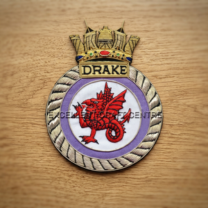 DRAKE High Quality Lace Embroidered Patch <b>Sew</b>-On Fabric Badge Circular Luxury Design for Garment - Product Image 1