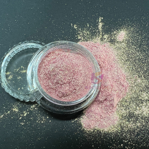 Maquillage pour les yeux duochrome, paillettes de mica perlées, pigment scintillant super brillant - Product Image 1