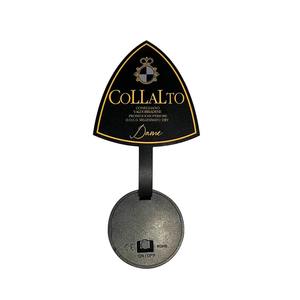 Longstar personnalisé 7 couleurs LED sous-verre PET matériel adhésif autocollant noël clignote forme pour Champagne LED vin nouvel an - Product Image 2