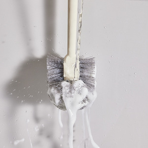 Toilet <b>Brush</b> With <b>Long</b> <b>Handle</b> And Soft Bristles For Bathroom Cleaning - Product Image 2