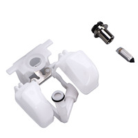 Kit de réparation de carburateur de moto avec flotteur de réservoir d'huile et valve à aiguille pour 250-400CC GSF250-400 GJ77A GK75A 7AA