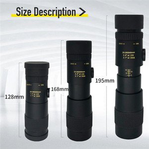 Télescope monoculaire super téléobjectif SECOZOOM 10-300x40mm avec trépied, étanche - Product Image 3