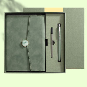 IStapromo Father's Day Business Christmas PU Leather Luxury Notebook Pen Vacuum <b>Cup</b> Corporate Promotional Customization Gift Set - Product Image 5