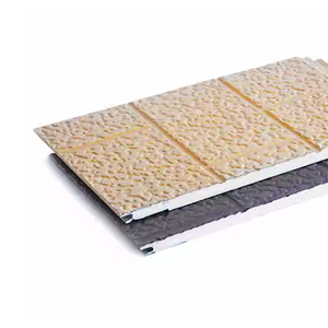 Paneles Decorativos Impermeables para Paredes, Paneles Sándwich de Plástico PU, Paneles de Revestimiento Tallados con Grano de <span class=keywords><strong>Madera</strong></span> 3D, Ligeros - Product Image 6