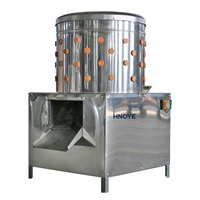 Plumeuse à poulet entièrement automatique HHD, taux d'élimination des plumes de 98 %, SD30, pour volailles et cailles, composant moteur en acier