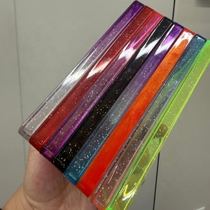 Étui de protection PSA pour cartes gradées, en TPU pailleté couleur dégradée, 35pt, avec plaque acrylique transparente, protection antichoc pour PSA Slab - Product Image 5