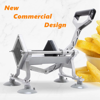 Aardappelchips Snijmachine Handmatige Frituursnijder Commerciële Horizontale Frietsnijder Machine Handmatige Snijmachine Aardappelsnijder