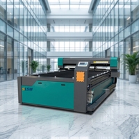 Machine de découpe laser CO2 SLSM 1325 1626 2030 150W CNC Ruida à refroidissement par eau Hiwin pour bois, MDF, tissu, acrylique