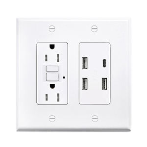 Prises murales et interrupteurs électriques US standard ETL certifiés OEM ODM, combinables librement, avec <span class=keywords><strong>prise</strong></span> <span class=keywords><strong>HDMI</strong></span>, TV, téléphone, 20A/15A, <span class=keywords><strong>prise</strong></span> US - Product Image 6