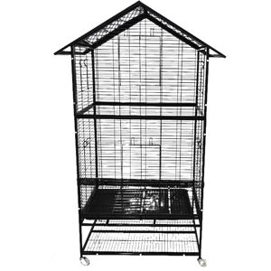 Bestverkochte draagbare buitenvolière, duurzaam en ademend, voor parkieten en kanaries, solide metalen ijzeren ontwerp - Product Image 3