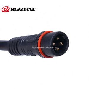 공장 공급 링 2 전원 코드 연장 4 코어 암 커넥터 DC 케이블 - Product Image 2