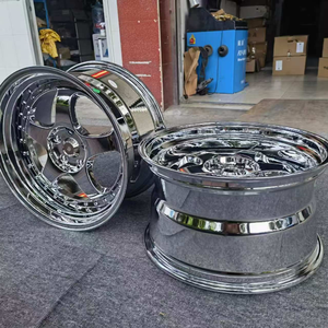 Novas Rodas de Liga Leve Pretas para Corrida 18 Polegadas Deep Dish S1 5*114.3/120/100/112 8.5/9.5/10.5J para Carros de Passageiros 40mm ET - Product Image 4