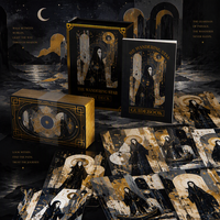 Jeu de cartes Oracle sur le thème d'Halloween pour la divination et la connexion psychique, avec effets visuels avancés et protection anti-contrefaçon par points fluorescents UV
