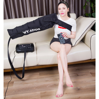 Masseur pneumatique à compression d'air pour les jambes, soulagement de la douleur et amélioration de la circulation, bottes chauffantes portables pour la récupération des mollets et des pieds, usage domestique, physiothérapie, OEM