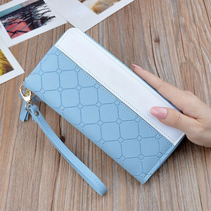 工場直販卸売 コントラストカラー レディースバッグ レザーウォレット レディースファッション ハンドバッグ - Product Image 4
