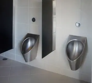 مخصصة الجدار علقت 304 316 حمام من الفولاذ المقاوم للصدأ الحديثة WC التبول المرحاض البول حوض مبولة