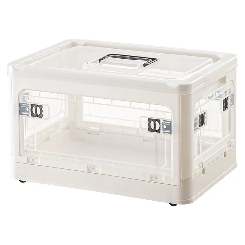 Boîte médicale grande capacité boîte de rangement domestique trousse de premiers soins transparente boîte de rangement pliable