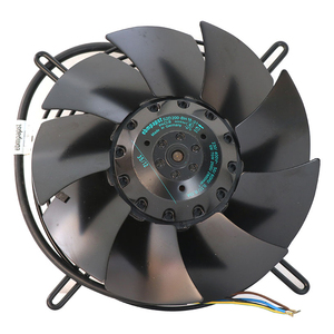 Ventiladores axiales eléctricos ebmpapst S2D200-BH18-01 de 200 mm, 68 W, 230 V CA, ventiladores para aire acondicionado, ventiladores para enfriadores. - Product Image 1