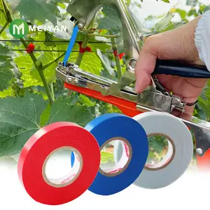 Garden Tie Tape Agriculture Stretchable Outdoor Waterproof PVC Grafting Tie Tape Garden Plant Tape